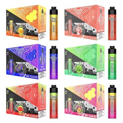Big Puff Vape 10 smaken 120g karton transportpakket voor uw vape winkelfront