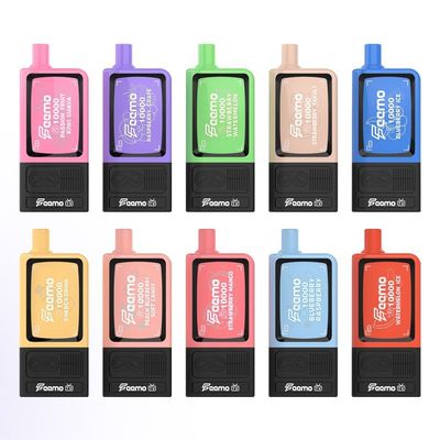5% Nic Strength POD wegwerp vape met zijdelingse AFC en mesh coil topfiller cartridge
