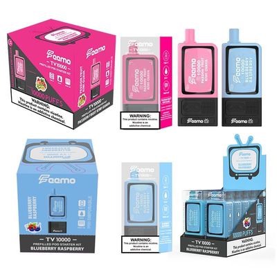 5% Nic Strength POD wegwerp vape met zijdelingse AFC en mesh coil topfiller cartridge