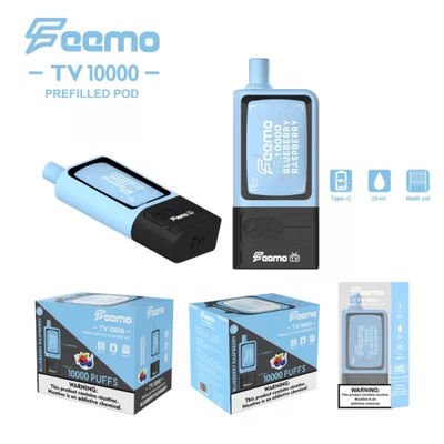 5% Nic-sterkte Wegwerppot Vape voor een cartridge van 20 ml