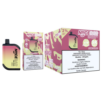 15 ml E-Liquid Capacity Single Vaping Device Niice Bar 9000 met anti-lekkage ontwerp