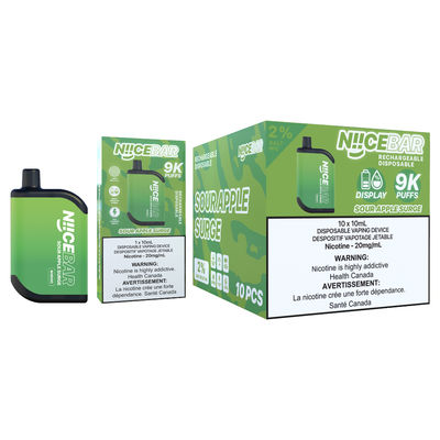 USB Type-C opladen Big Puff Vape Met 15 ml Ejuice Capaciteit En 0% Nic