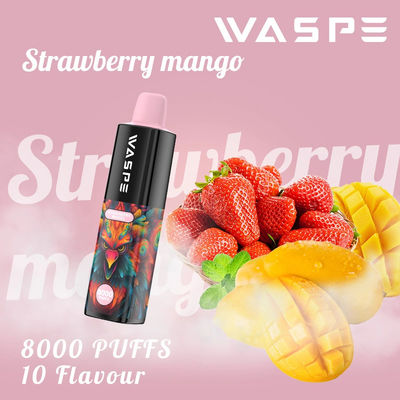 8000 Puffs Wegwerp 16 ml E-sap E-sigaret 10 smaken voor handig vapen