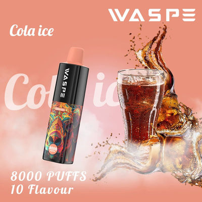 8000 Puffs Wegwerp 16 ml E-sap E-sigaret 10 smaken voor handig vapen