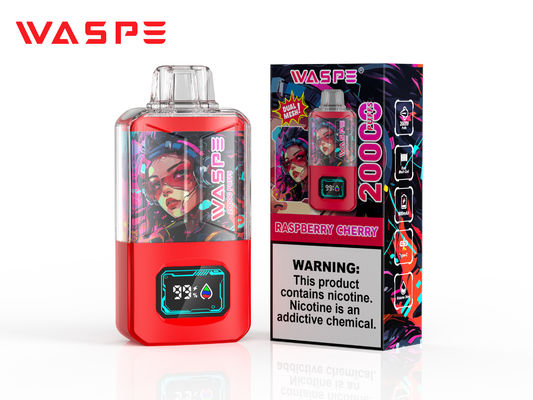 Type C Big Puff Vape 20000Puffs Screen Display 0/2%/3%/5% Nic  Kit.