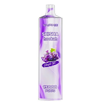 Grote capaciteit SUS304 Big Puff Vape met 24 Fruit Flavors 0%/2% Nic OEM kleur