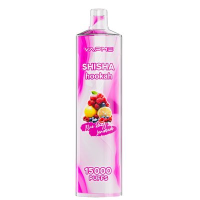 Big Puff Vape SUS304 650mAh Batterij 25ml Nic Free Ejuice OEM Kleur 200pcs Pack