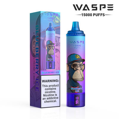 22 ml Ejuice Capaciteit Big Puff Vape met 650mAh batterij en 0.8ohm weerstand 15000 puffs