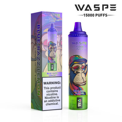 15000 Puffs Fruit Series Aroma met 22 ml sapcapaciteit SUS304 en aanpasbare kleuren