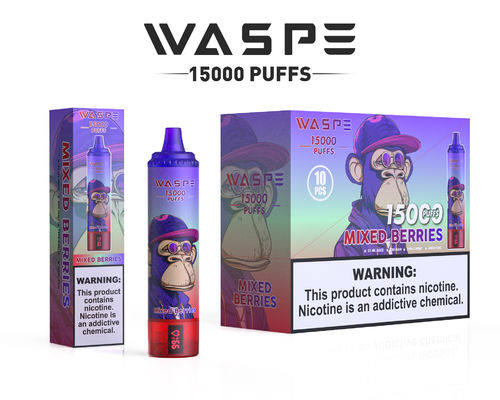 OEM Kleurgrote vape-scherm 22 ml Ejuice Capaciteit 15000 puffs