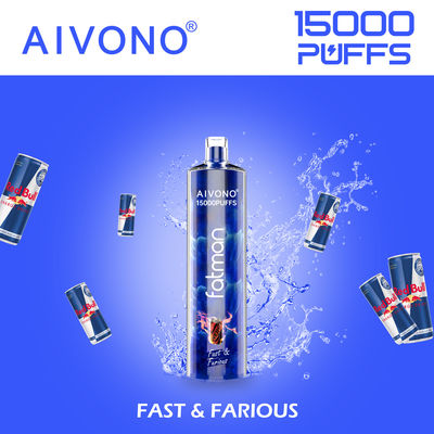 15000 Puffs 24 ml Voorgevulde wegwerp vape type C Oplaadbare