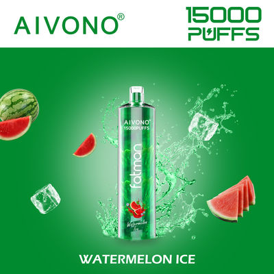 24 ml Ronde druppelpunt voorgevulde wegwerp vape met type C oplaadbare batterij