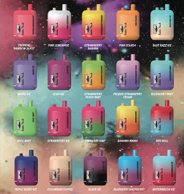 50mg Nicotine Strength Fruit Flavor Dubbel Tank USA Vape met 650mAh oplaadbare type C batterij