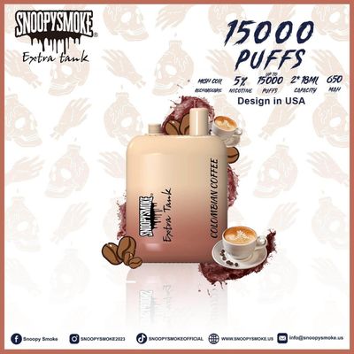 650mAh Type C oplaadbare batterij USA Vape met fruit smaak