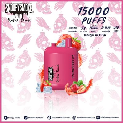 Batterij Dubbele tank met Fruit Falvors 1,2 ohm Mesh Coil Type C Oplaadbare batterij