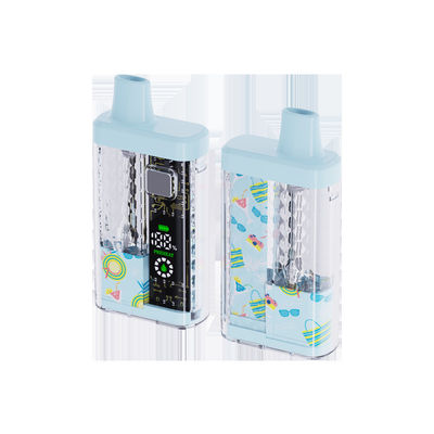Keramisch verwarmingselement CBD Wegwerp-dampapparaat 2 ml Volume 280mAh Batterij Type C Laad 1,3Ω Weerstand