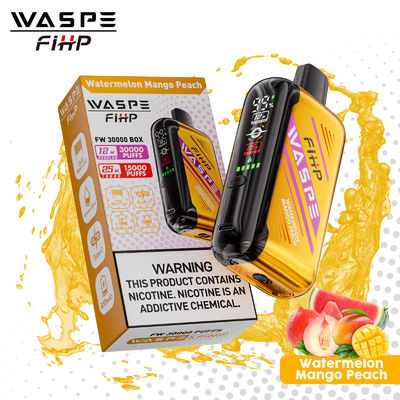 28 ml Pods 15000 Puffs Oplaadbare e-sigaret met dubbele gaas spoel en 61*31*121mm Grootte