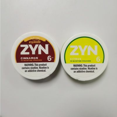 Rookvrije ZYN-nicotinezakjes met verschillende smaken en sterkte